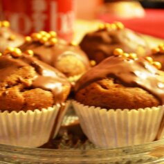 Muffiny kakaowo pierniczkowe